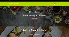 Desktop Screenshot of olivesandburgers.com